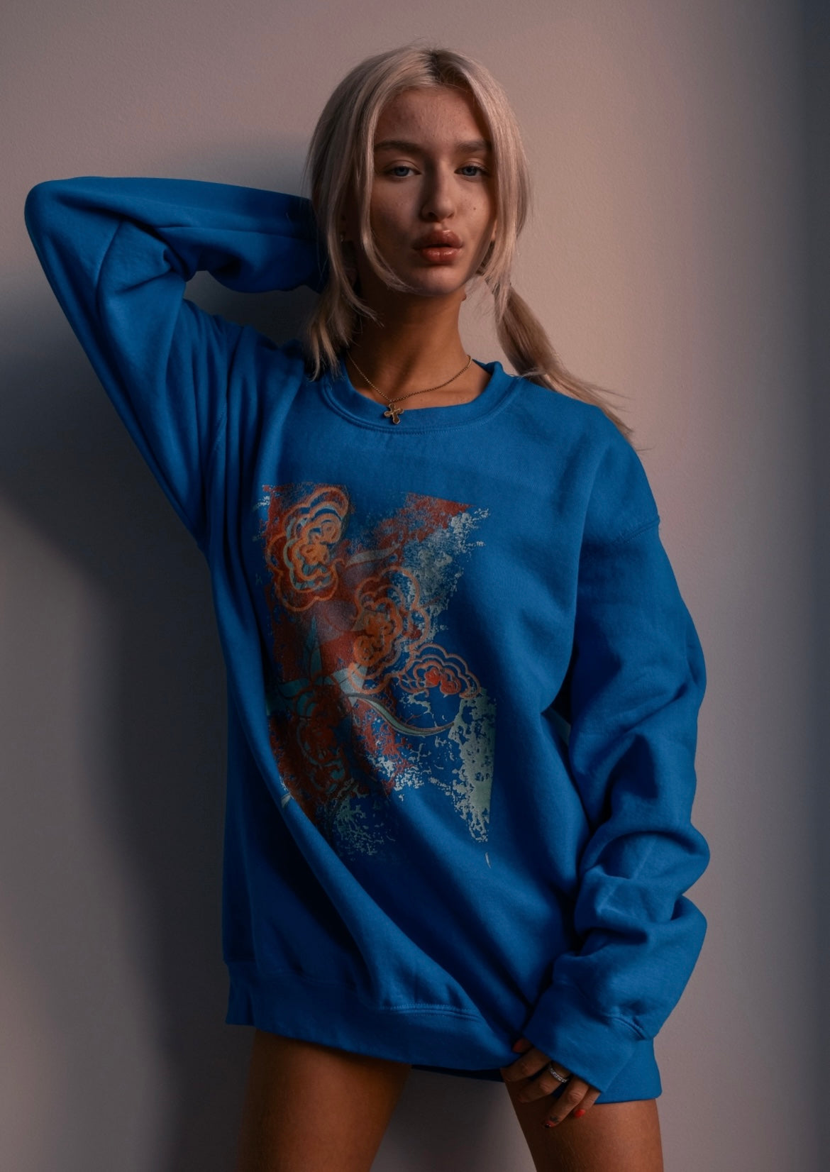 CozySin Brite Blue Sweater
