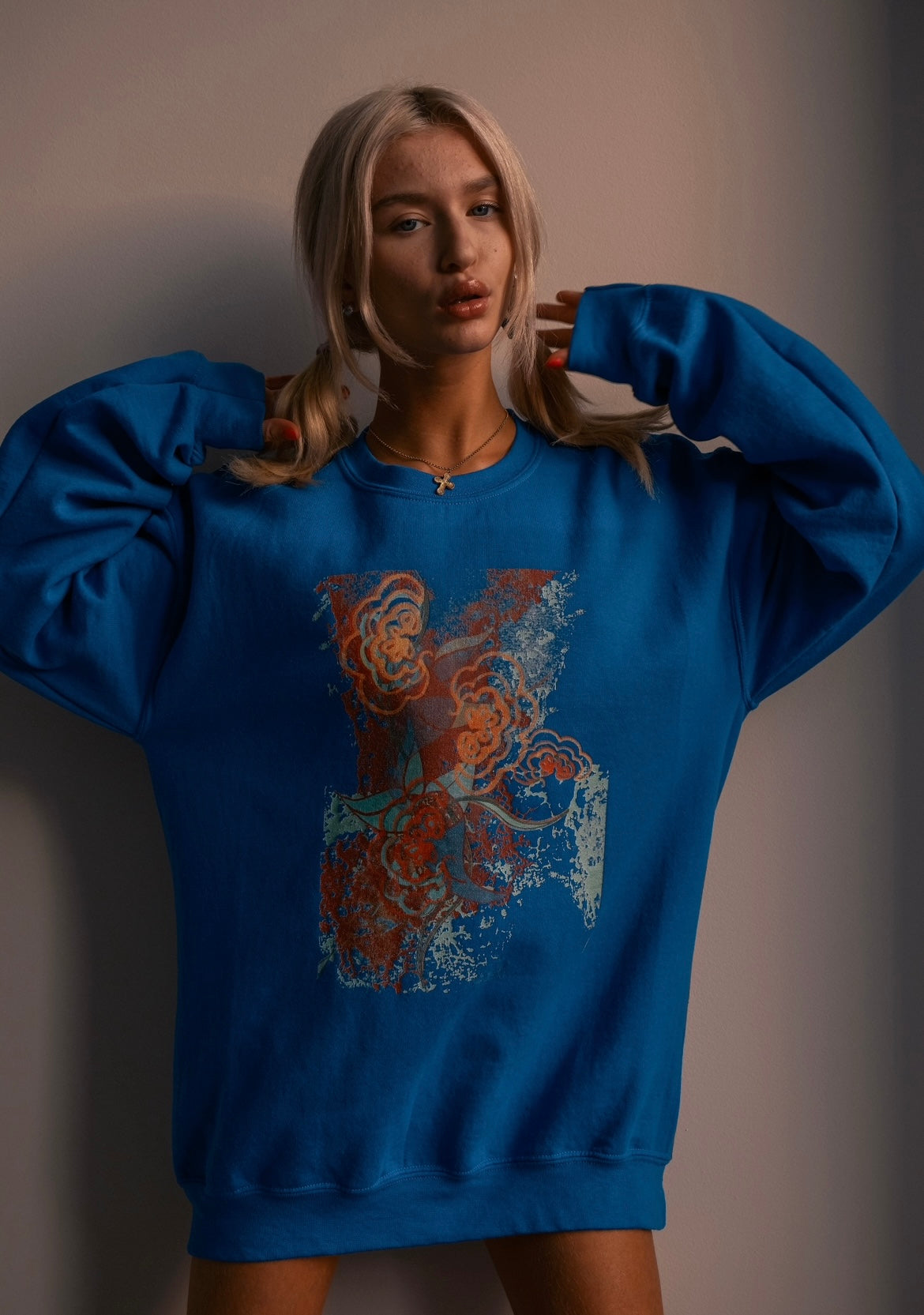 CozySin Brite Blue Sweater